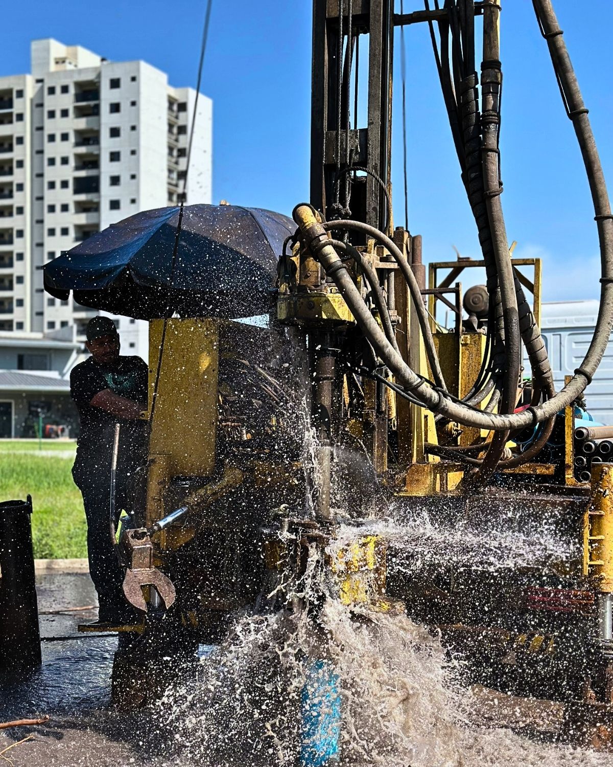 Sistema de abastecimiento de agua instalado por ESTEC en Paraguay
